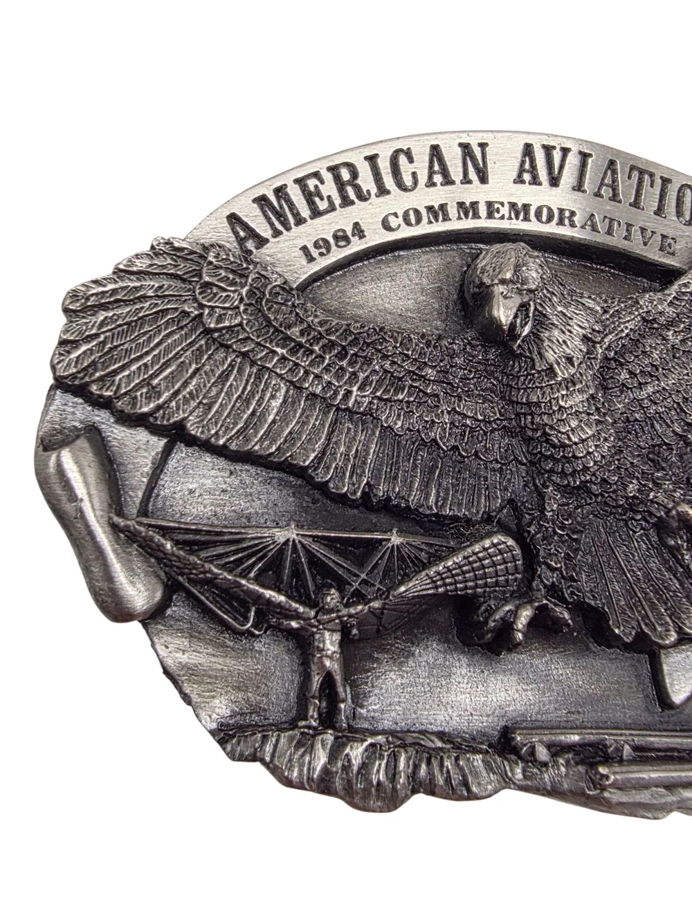 American Aviation 1984 Commemorative Arroyo Grande Buckle Co. #892 of 5000